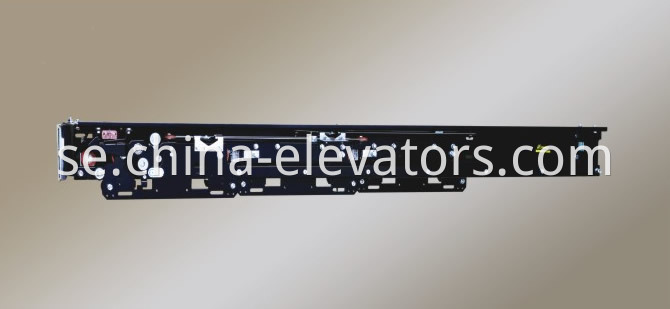 3 Panels Elevator Landing Door Mechanism Telescopic / Side Opening